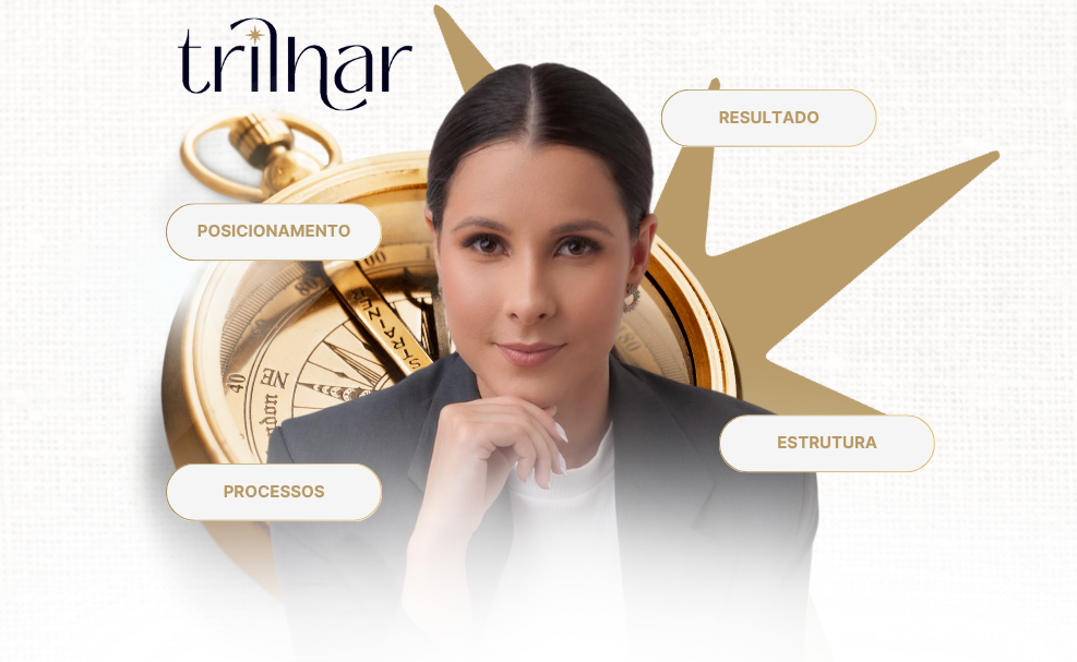 Imagem da Gisele e bússola